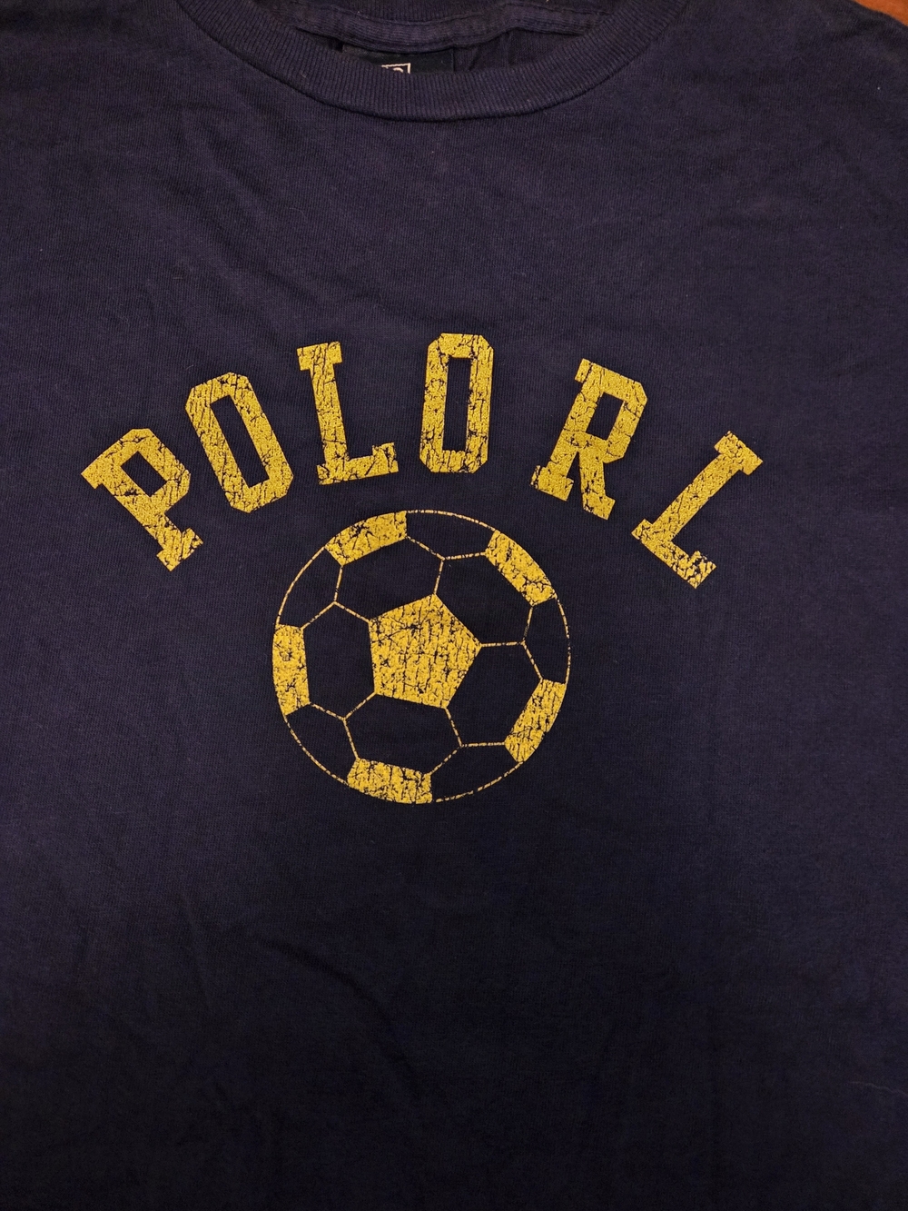 Polo by Ralph Lauren Navy Graphic Soccer Short-Sleeve Tee - Picture 2 of 7